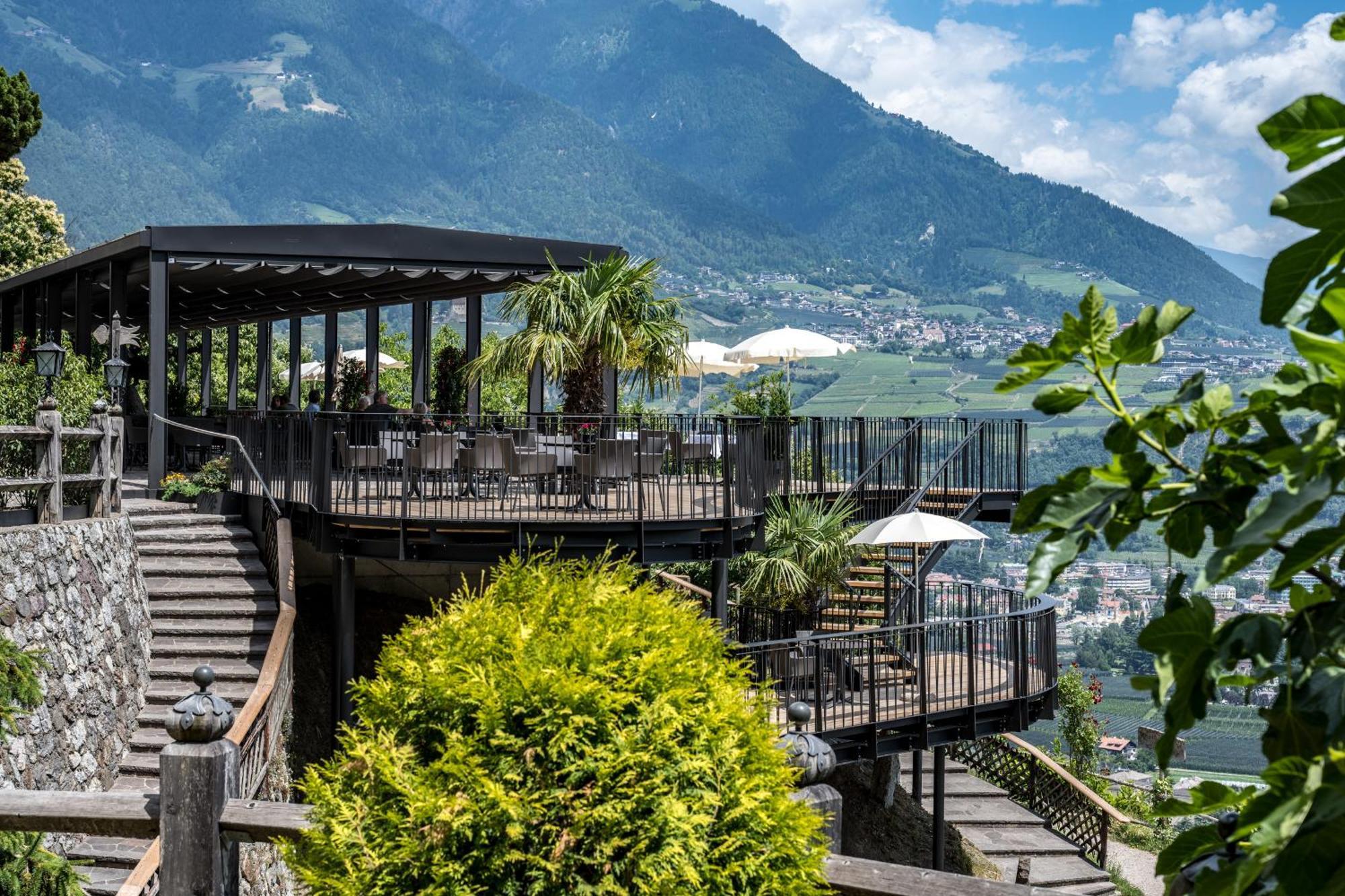 Hotel Gasthof Waldschenke Marling Exteriör bild
